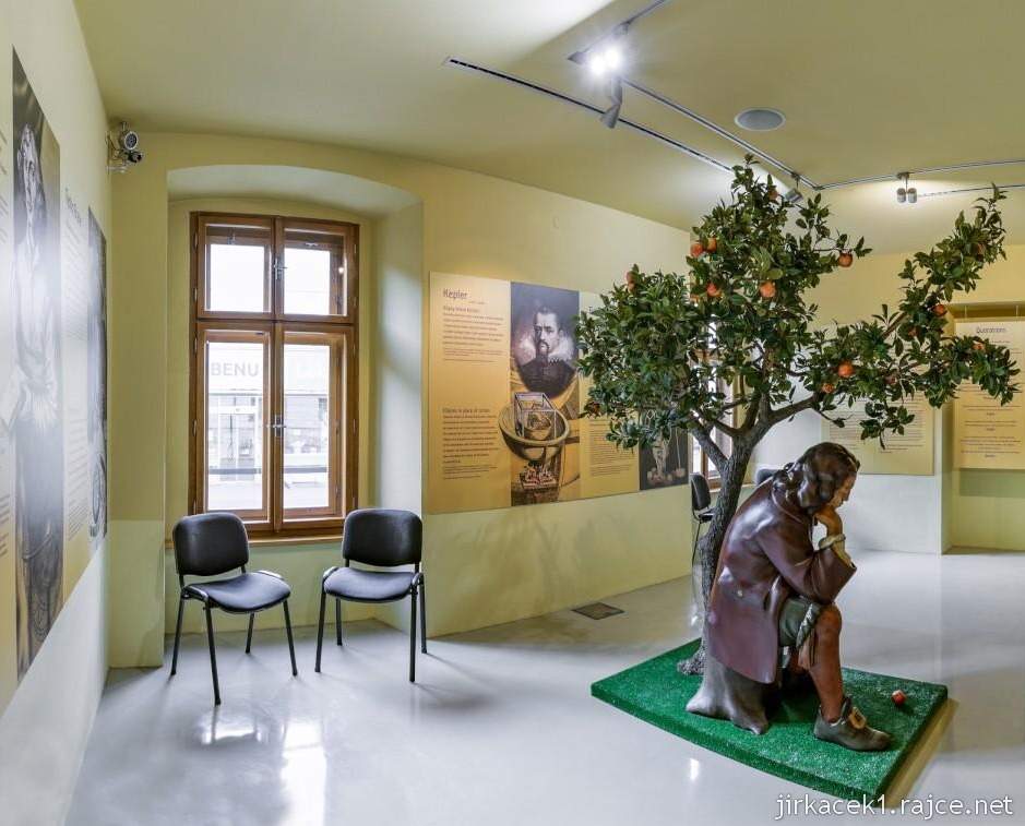 Šternberk - Expozice času 27 - sál myslitelů