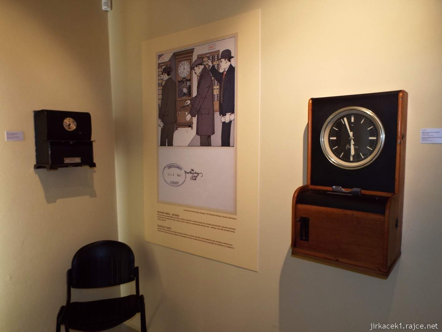 Šternberk - Expozice času 41 - Hodinářská dílna a zvláštnosti pohonu hodin