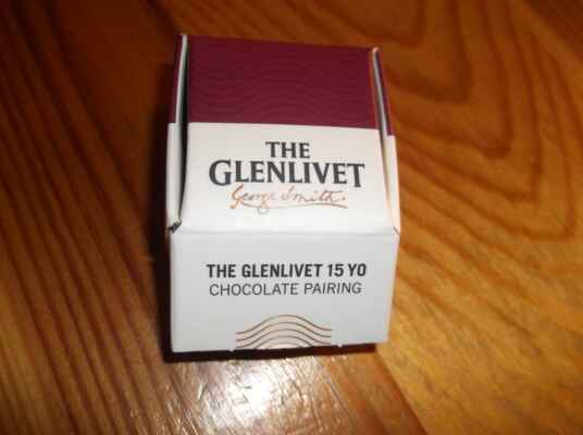 The GLENLIVET 15-George Smith pralinka s 15-letou skotskou singlemalt whisky