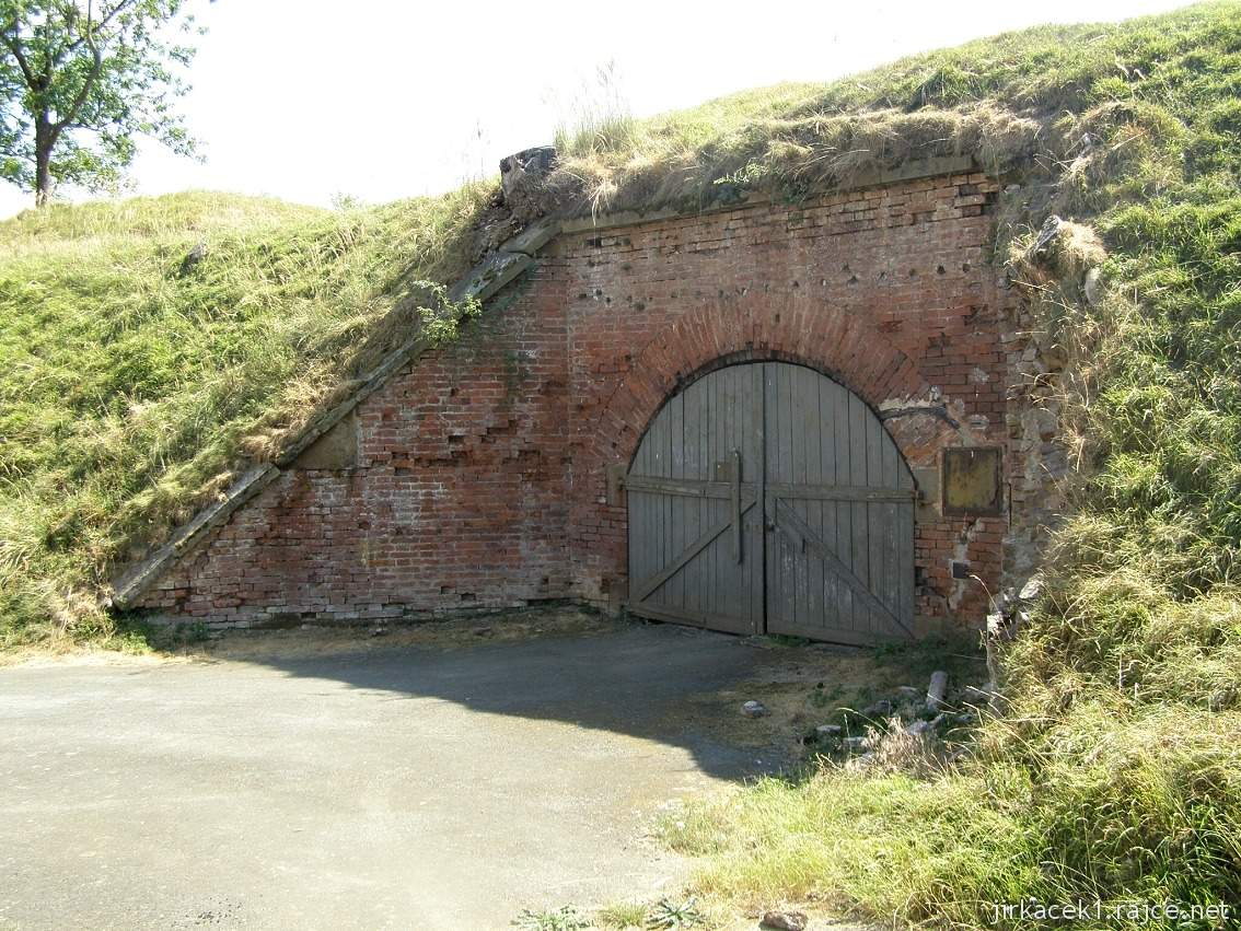 Fort Křelov 11 - brána do podzemí valů