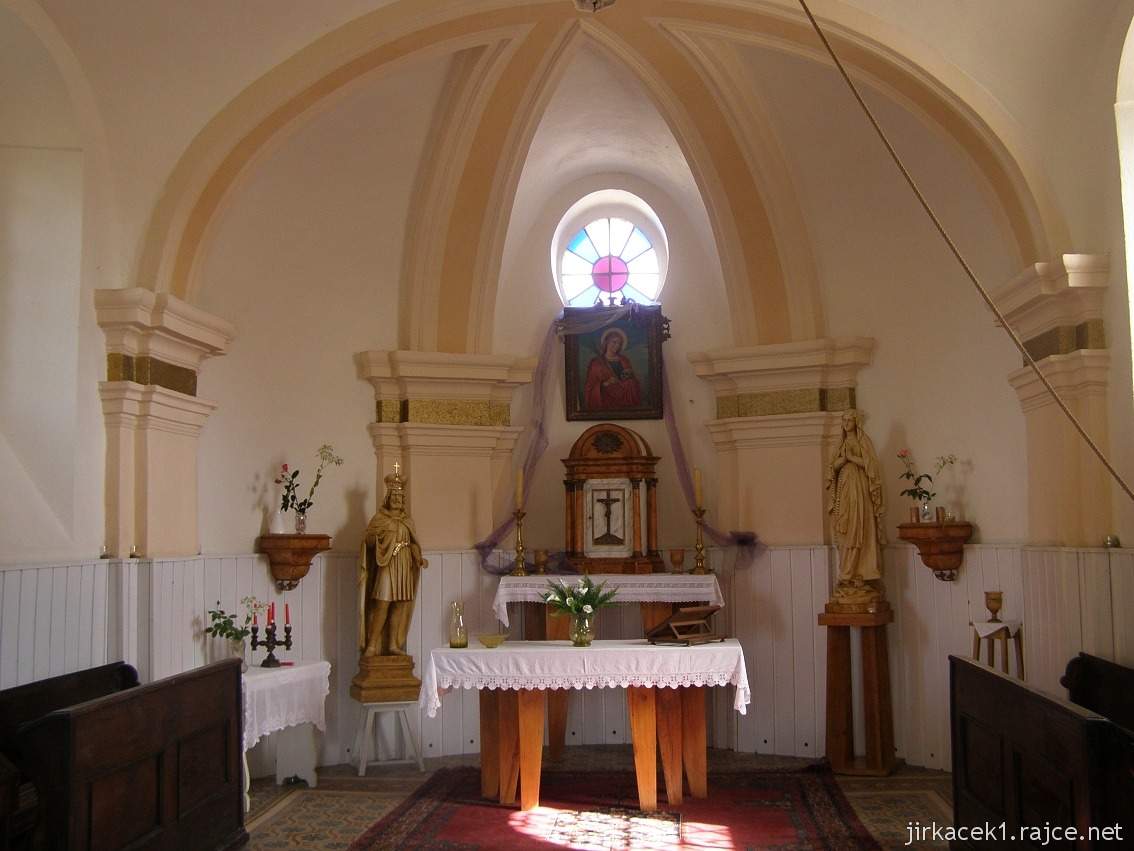 Červenka - kaple sv. Pavlíny - oltář