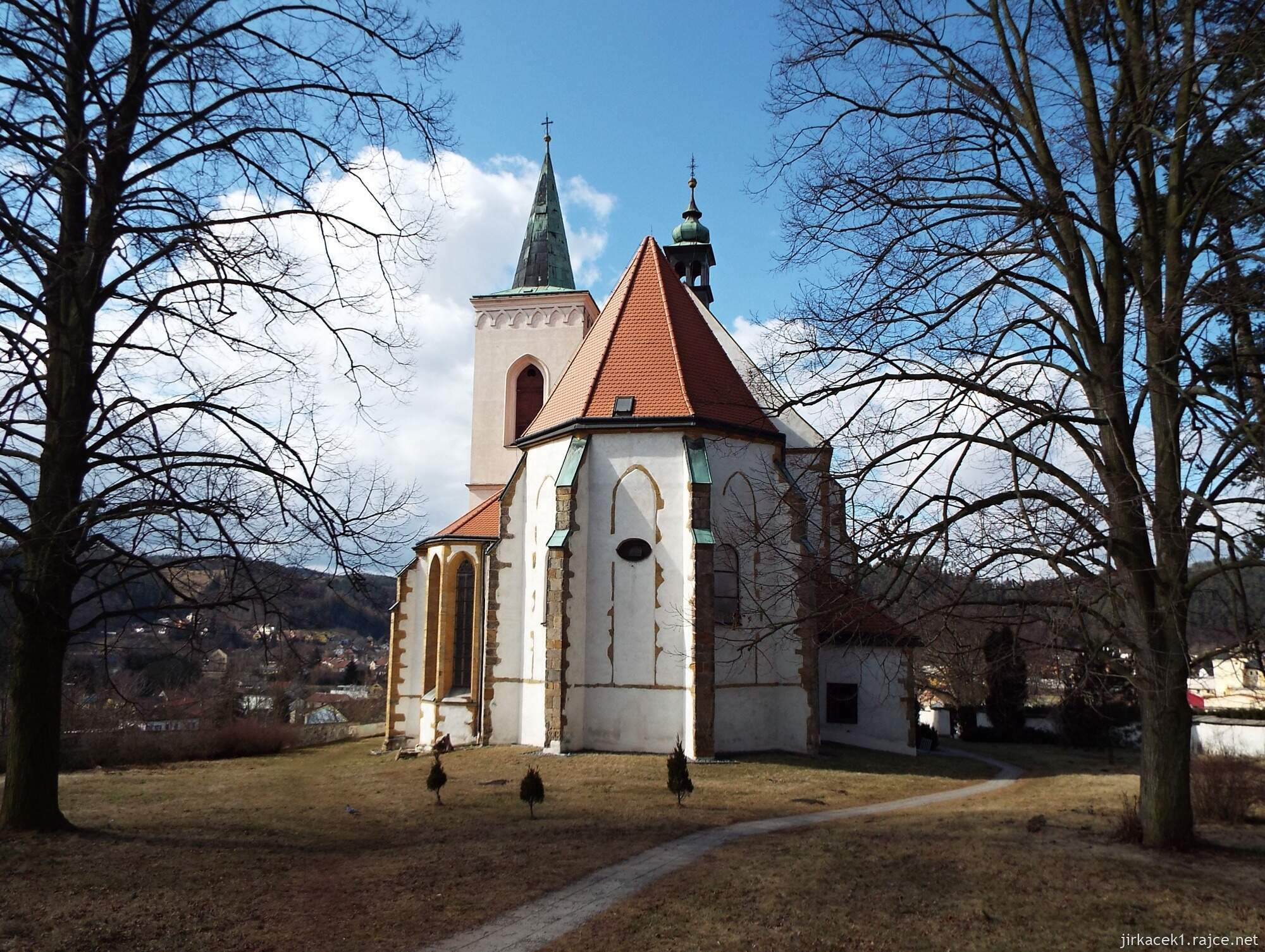17 - Letovice - Kostel sv. Prokopa 05 - zadní pohled
