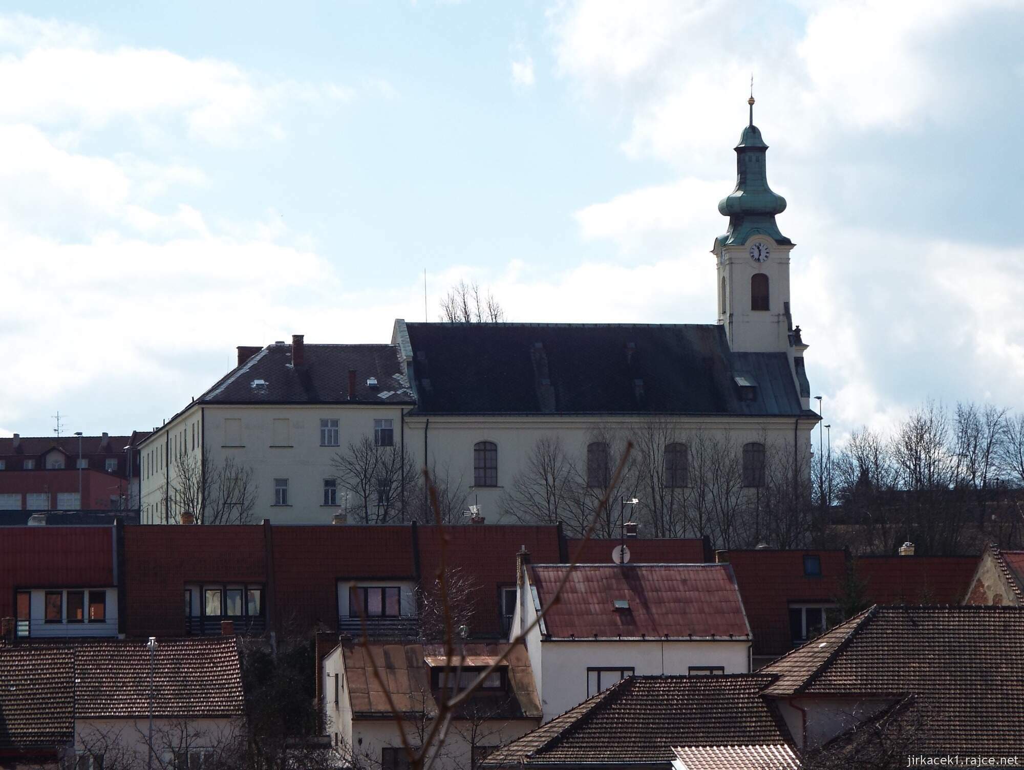 28 - Letovice - Kostel sv. Václava 02 - pohled od kostela sv. Prokopa