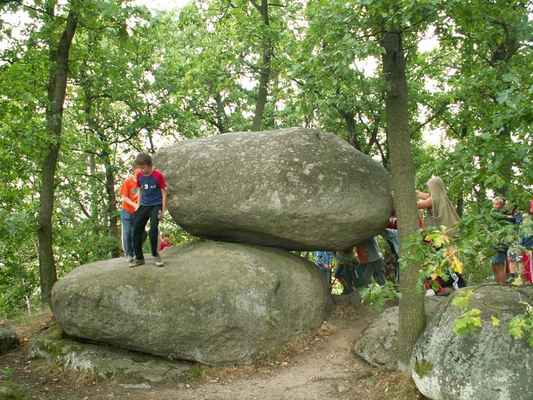 Míreč 2007 083 - Na výletě u kamene Viklan u Kadova